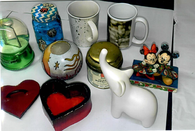 Household and Decorative Items After Cleaning - Smoke Residue Removed by American Fire Recovery